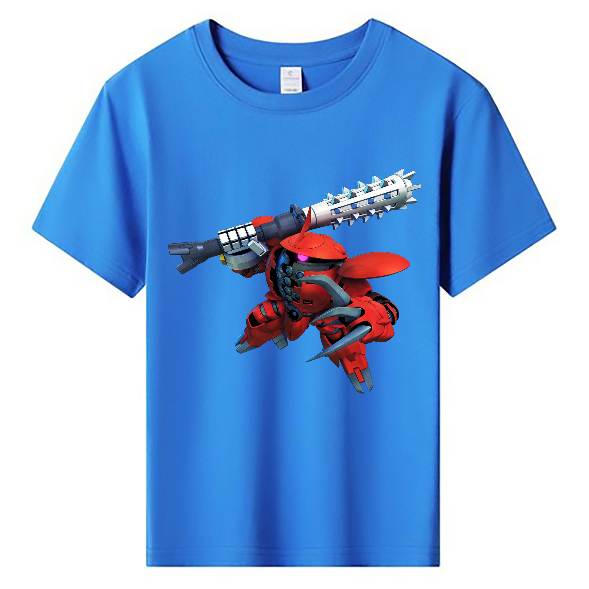 （画像用） 機動戦士ガンダム Mobile Suit Gundam 綿100％キッズTシャツ（フロントプリント）